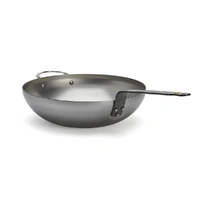 Wok Rounded with Handle Mineral B Ø32