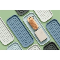 ZEAL SILICONE SINK TIDY DUCK EGG BLUE