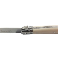 LAGUIOLE CHEESE KNIFE/SPREADER 2PC IVORY