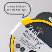 Zeal Silicone Egg Ring - Yellow