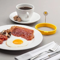 Zeal Silicone Egg Ring - Yellow