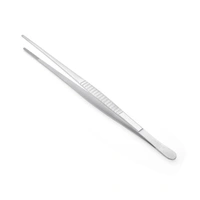 ST.STEEL STRAIGHT TWEEZER 30