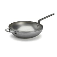 Wok Rounded with Handle Mineral B Ø32