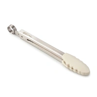 Zeal Tongs 7" Silicone Head Cream