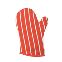 Dexam Rushbrookes Butchers Stripe Gauntlet (Made in UK) - Red