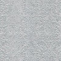 DINNER - MOMENTS ORNAMENT SILVER EMBOSSE