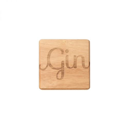 T&G GIN COASTER HEVEA WOOD