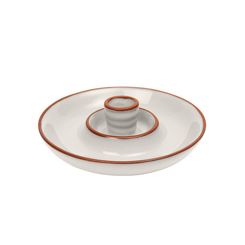 Sintra Glazed Terracotta Olive Dish - St
