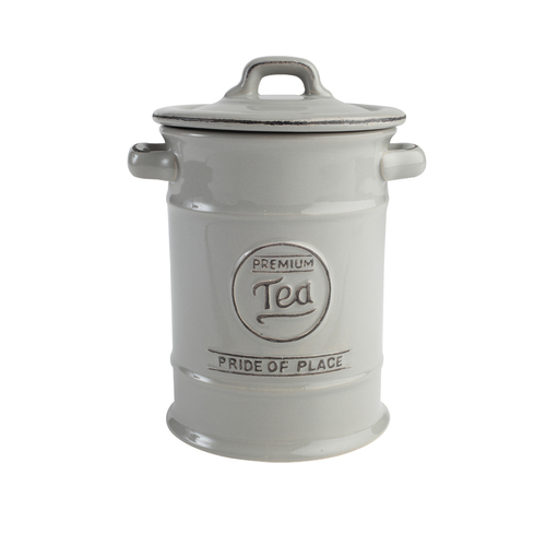 PP GREY TEA JAR