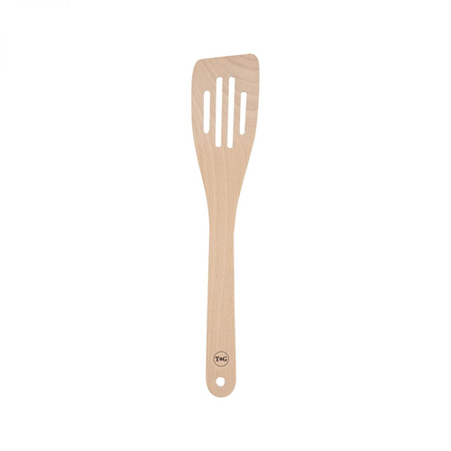 T&G CURVED SLOTTLED SPATULA BEECH 300MM