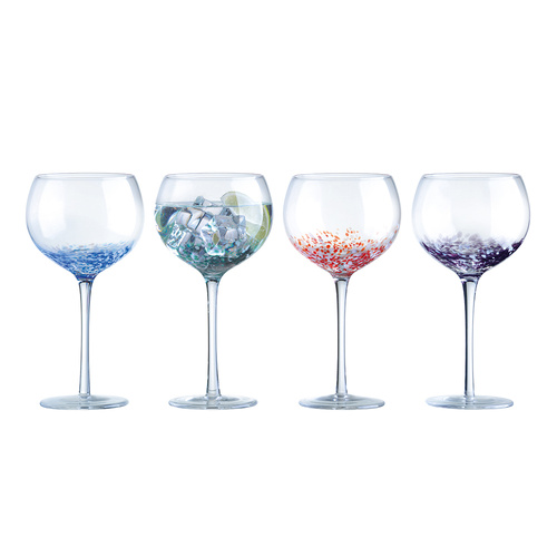 ASD SPECKLE GIN GLASSES (SET 4)