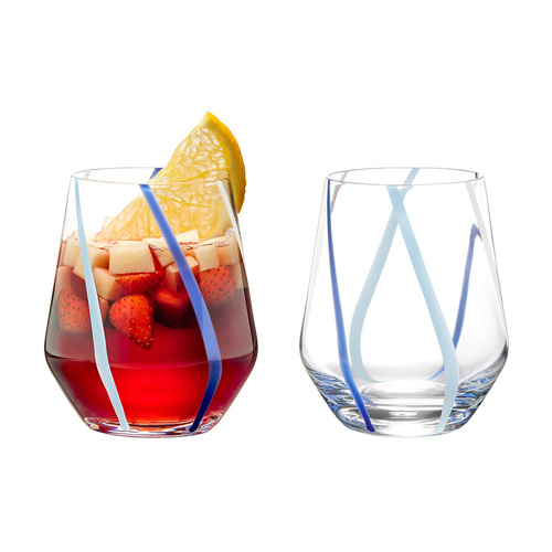 ASD RIO DOF TUMBLERS AZURE SET OF 2