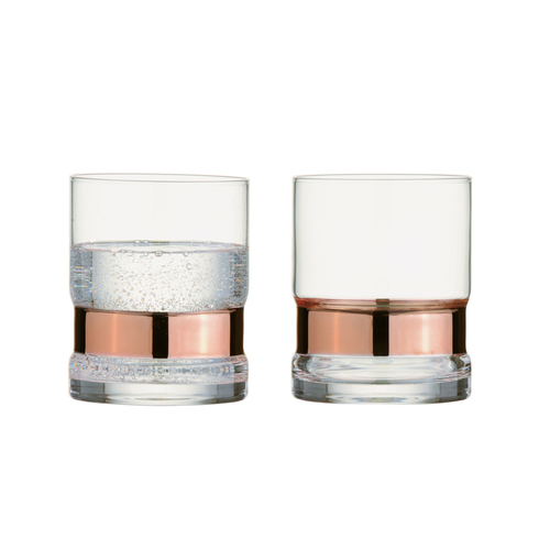 ASD SOHO DOF TUMBLER BRONZE SET OF 2