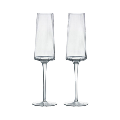 ASD EMPIRE CHAMPAGNE FLUTE CLEAR (SET 2)