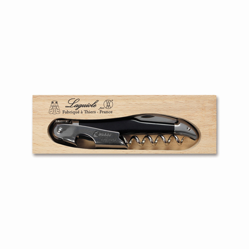 VERDIER WAITERS KNIFE BLACK CORKSCREW