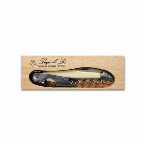 VERDIER WAITERS KNIFE IVORY CORKSCREW