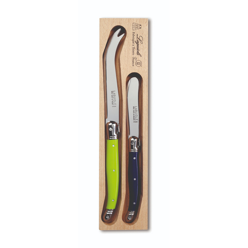 VERDIER CHEESE KNIFE/SPREADER 2PC MULTI