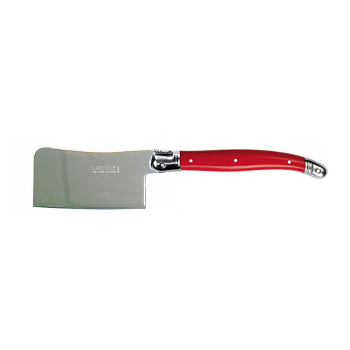 VERDIER CHEESE CLEAVER BRIGHT RED