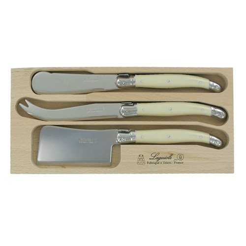 VERDIER 3 PC CHEESE W B/K IVORY