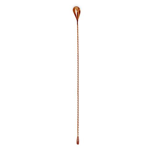 DROPLET MIXING SPOON 40CM COPPER