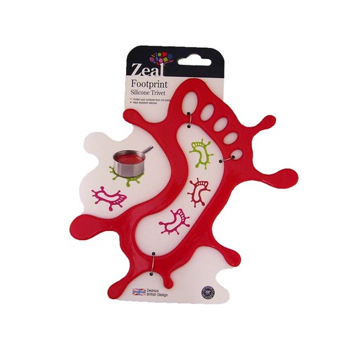 ZEAL FOOTPRINT TRIVET RED