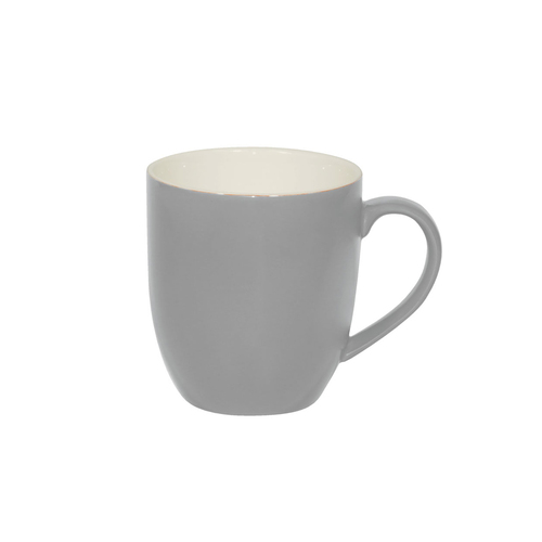 BREW SILVER ICE/WHITE MUG MATT 380ML