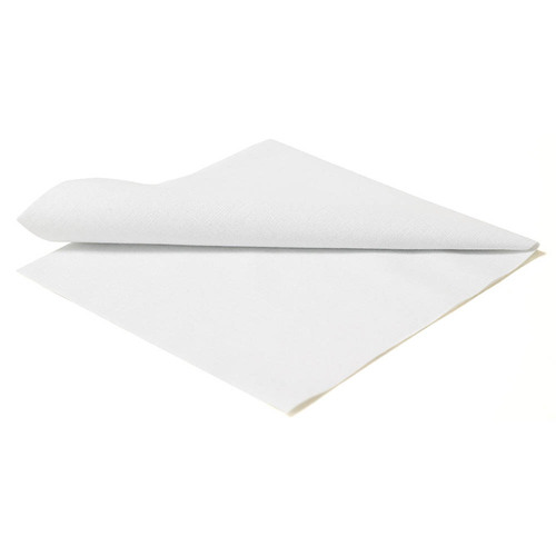 THE NAPKINS PLAIN DINNER POLAR WHITE