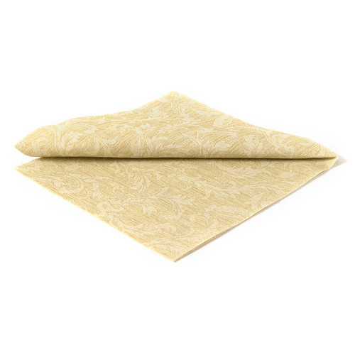 THE NAPKINS FLORAL DINNER GOLDEN