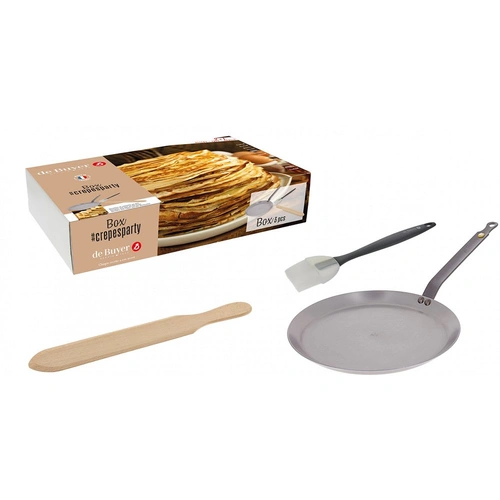 BOX #CREPESPARTY :CREPEPAN MINERAL B+BRU