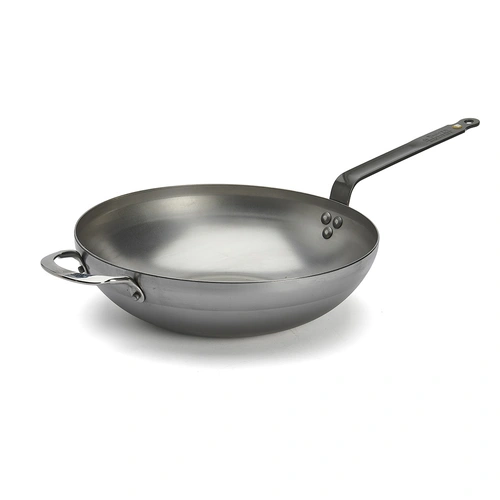 Wok Rounded with Handle Mineral B Ø32