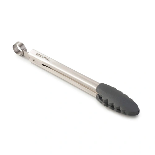 Zeal Tongs 7" Silicone Head Cream