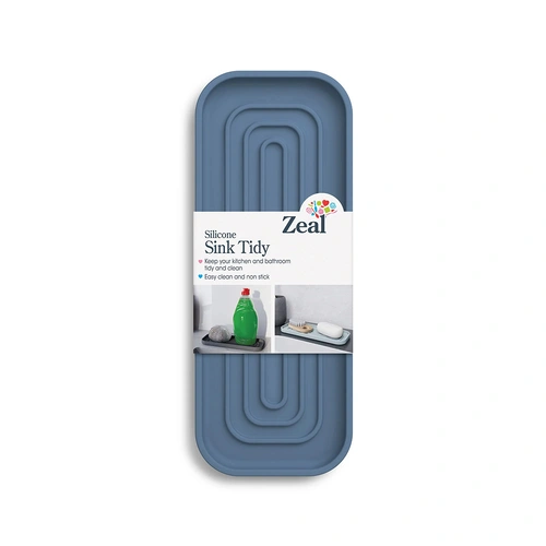 ZEAL SILICONE SINK TIDY PETROL