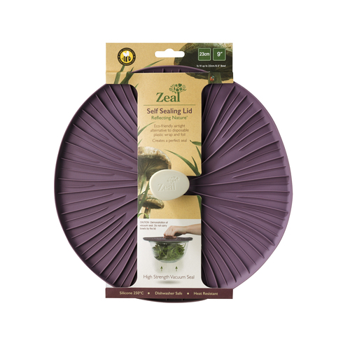 ZEAL MUSHROOM LID 23CM MAUVE