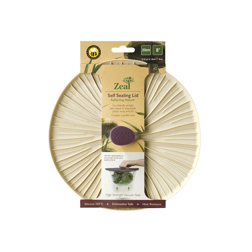 ZEAL MUSHROOM LID 20 CM CREAM