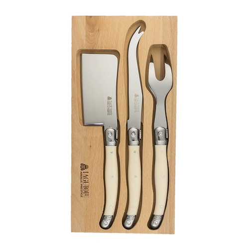 LAGUIOLE CHEESE SET IVORY 3PC