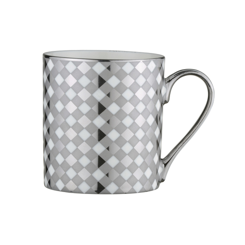 BIA TARTAN MUG PLATINUM