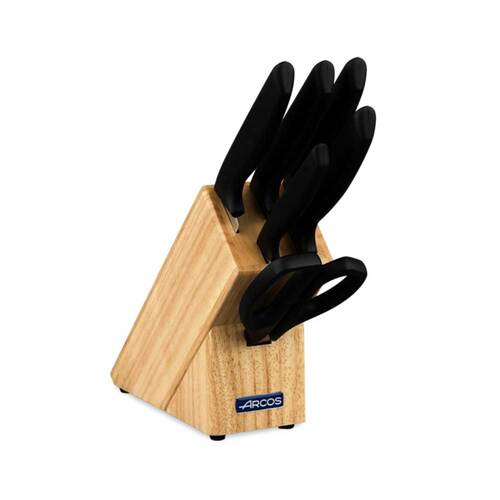 ARCOS KNIFE BLOCK SET NIZA 7 PACK