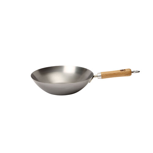 WOK STAR 10.5"/27CM CARBON STEEL WOK