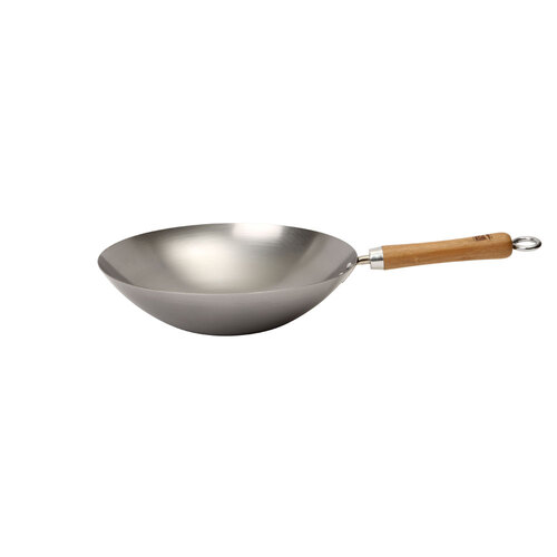 WOK STAR 12"/30CM CARBON STEEL WOK