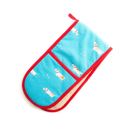 PATCH THE DOG DOUBLE OVEN GLOVE