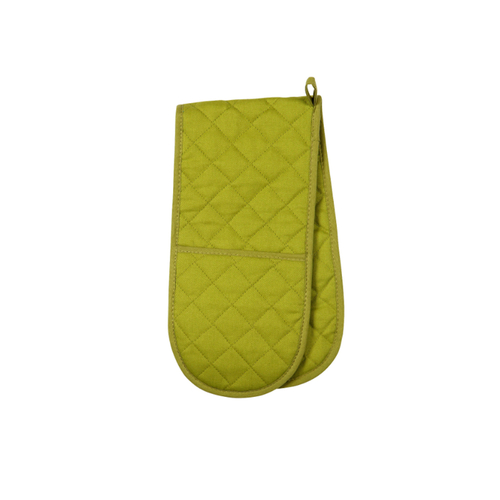 LOVE COLOUR DOUBLE OVEN GLOVE GREENERY