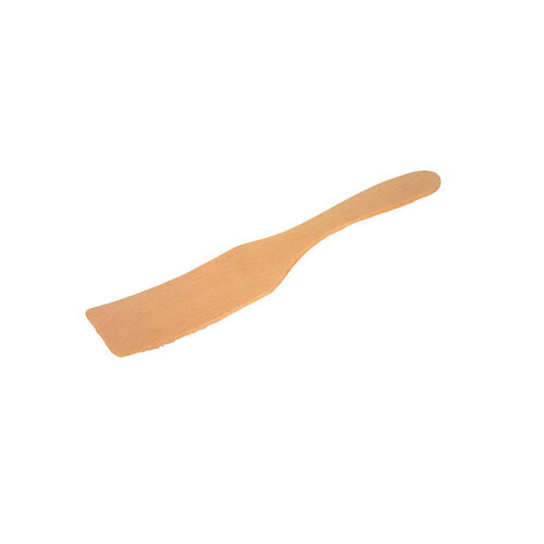 DEXAM THIN WOODEN CURVED SPATULA BEECH