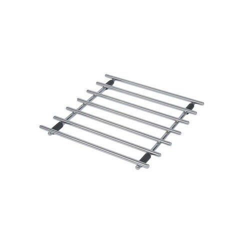 DEXAM SQUARE TRIVET CHROME 25X25CM