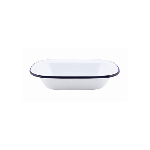 FALCON PIE DISH OBLONG ENAMELWARE 16CM