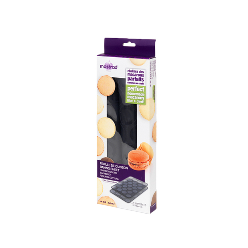 BAKING SHEET FOR SMALL MACARONS SET OF 2