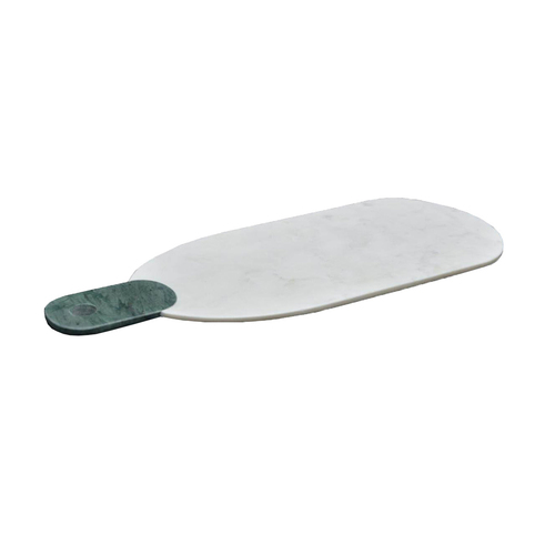 ZITOS MARBLE ROUNDED RECTANGLE GRN/WHT