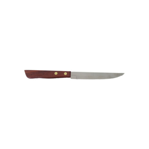 STEAK KNIFE 20CM WOODEN HANDLE