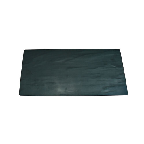 BLACK MELAMINE TRAY 20X35CM