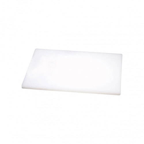 CHOPPING BOARD PE 1/1 WHITE * 12 MM