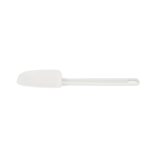 RUBBER SPATULA SPOON 26CM  WHITE 90X60MM